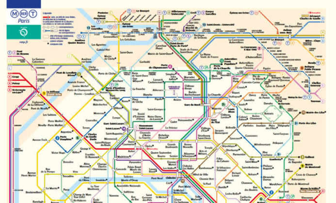 Mapas De París - La Guía De París